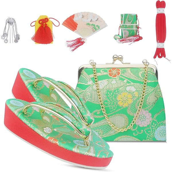 七五三　7歳　作り帯　結び帯　飾り帯　はこせこ　バック　草履　セット 七五三 7歳用 ペアセット 結び帯 はこせこセット 筥迫 ハコセコ